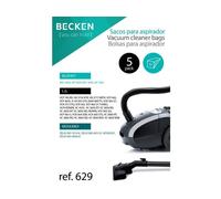 Bolsas para aspirador BECKEN REFª629 (5 unidades)