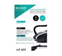 Bolsas para Aspirador BECKEN REFª669 (5 unidades)
