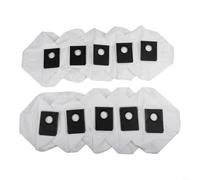 Bolsas para aspiradora compatibles con Eureka J15 para Evo Ultra estación base de aspiradora robot de vaciado automático para uso prolongado entre ciclos de vaciado (paquete de 10)