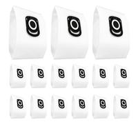 Bolsas para aspiradora compatibles con Rowenta Hygiene + ZR200520 y ZR200720, 15 Bolsa Aspiradora, Compatible con bolsas de aspiradora Rowenta Compact Power, Power XXL, X-Trem Power y Silence Force