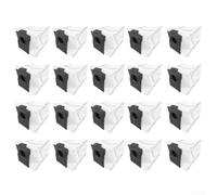 Bolsas para aspiradora Dreame para X30 para X40 para X50 Ultra Robot Aspiradora, kit de bolsa de polvo de repuesto, compatible con X50 Robotic para Hoover (20 unidades)