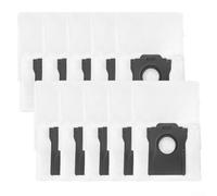 Bolsas para aspiradora Dreame X60 Max Ultra completas, bolsas de filtración desechables con doble capa fundida y construcción no tejida (paquete de 10)