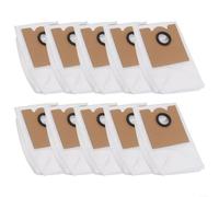 Bolsas para aspiradora Lefant M2 Pro/M2S Pro/M2 Plus, 3,5 L, vaciado automático, filtro fino de tela no tejida, resistente a roturas, higiénica, para piezas de repuesto (4/10 unidades) (10 unidades)