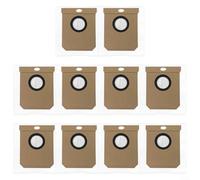 Bolsas para aspiradora para Conga 7490 Home para X-Treme para Genesis Robot Partes de aspiradora, bolsas de polvo de gran capacidad (10 unidades)