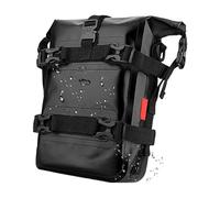 Bolsas para barra protectora - Paquete de equipaje para alforjas de moto, almacenamiento lateral impermeable de gran capacidad para viaje, diseño de correa para el hombro | Platón 500D laminó la