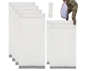 Bolsas Para Caza De Alces - 6X Almacenamiento De Carne De Caza, Bolsas Reutilizables Transpirables, Tira Reflectante De Seguridad | Bolas De Carne De Salvaje De Alta Resistencia Para Alce, Carib