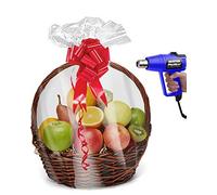 Bolsas para cestas de regalo, 10 unidades, transparentes, de celofán, PVC, 24 x 30 pulgadas