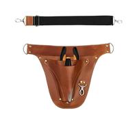 Bolsas para cinturón de herramientas, bolsa de trabajo de piel sintética, bolsa pequeña, funda profesional para minería, carpintero, pesca, mantenimiento de jardín, soldador de jardinería