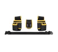 Bolsas para cinturón de herramientas, delantal de trabajo para carpinteros y constructores, tela Oxford, cinturón ajustable para herramientas de electricista con clip para cinturón