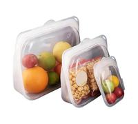 Bolsas Para Congelador - Para Sándwich Reutilizable De 21x118cm, Preservación De La Frescura | Bolsas de alimentos aptas para microondas con facilidad, de alimentos reutilizable para carne