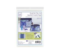 Bolsas para cosm ticos Zippity Do Done (2) - Azul marino con cremallera roja