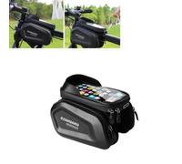 Bolsas para Cuadro de Bicicleta para Focus Atlas,Soporte Impermeable de Gran Capacidad para Pantalla Táctil de Bicicleta,para Smartphones de Menos de 6,5 Pulgadas,2L A