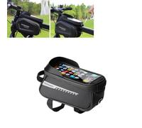 Bolsas para Cuadro de Bicicleta para Focus Atlas,Soporte Impermeable de Gran Capacidad para Pantalla Táctil de Bicicleta,para Smartphones de Menos de 6,5 Pulgadas,1.5L B