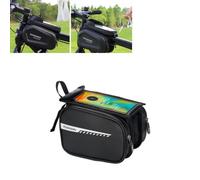 Bolsas para Cuadro de Bicicleta para Focus Atlas,Soporte Impermeable de Gran Capacidad para Pantalla Táctil de Bicicleta,para Smartphones de Menos de 6,5 Pulgadas,2L C
