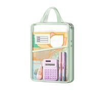 Bolsas Para Documentos A4 - Portadocumentos Reutilizable A4 En Forma De L Y Portátil,Bolsas De Archivos Multiuso,Para Oficina Escuela Puzzles Viaje Aula Estudiante Proyecto Recibos Papel Carta