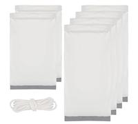 Bolsas Para Juegos De Caza - Paquete De 6 Bolsas Para Carne De Alce, Diseño De Tira Reflectante | Creativos De Larga Duración, Almacenamiento Reutilizable, Ligero Y Transpirable Para Accesorios De Caz