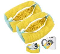 Bolsas para la Colada para Zapatos, Bolsa Zapatos Lavadora con cremallera Protección Bolsa de Malla Acolchada para Lavadora duradero y reutilizable Saco Lavadora para Lavar para Organizador y Viajes