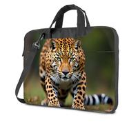 Bolsas para laptop Leopard In The Wild: A Majestic Stroll, mochila para laptop para mujer, funda para laptop de 16 pulgadas, Color, 26x36cm