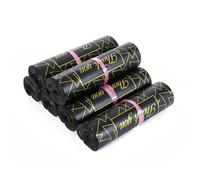 bolsas para paquetes postales, Plastic Self Seal Adhesive Courier Mailer Bag Black 26x37cm Pack of 50