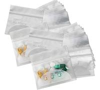 Bolsas para pastillas, paquete de 150, 3 x 2,75 pulgadas, sin BPA, desechables bolsas de almacenamiento para organizador de medicamentos las mejores etiquetas transparentes reutilizables para escribir