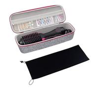 Bolsas Para Peluquería Estuche rígido portátil de EVA for proteger el transporte secador pelo y cepillo aire caliente(Gray)