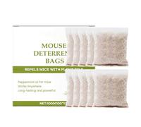 Bolsas para ratones debajo del capó, potente repelente de ratones, potente alternativa natural de repelencia, paquete de 10 unidades para interiores y exteriores, hogar, ático, comedor, garaje