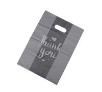Bolsas para Regalo 50 unids Gracias GRACIAS EMBALAJE DE REGALO EMBALAJE BOLSA DE PLÁSTICO CON EL HANGE PAN BANCULA DE PANTALLA PORTALSAPORTE PRODUCTO Conjunto Regalo (Color : 50PCS, Size : L)