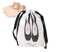 Bolsas para Zapatos de Almacenamiento, Bolsas con Cordón para Almacenar Zapatos De Baile, Funda Organizadora Ligera Satin Lavable Accesorio De Ballet para Mujeres Y Niñas