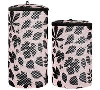 Bolsas para zapatos para lavadora Sneaker Wash Bag 2 uds. bolsa lavandería zapatos lavable bolso zapato colección hoja Silhouette, silueta colección hoja, 1 tamaño, moderno/ajustado, Silueta