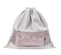 Bolsas pequeñas con cordón | Bolsas con cordón a prueba de polvo - Fácil acceso, a prueba de polvo, versátil cubierta antipolvo y tela de forro polar , Gray, L, Unisex