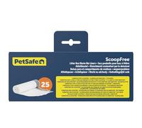 Bolsas PetSafe ScoopFree para Compartimento de residuos, Cierre con cordón, para arenero aglomerante y ScoopFree SmartSpin, Limpieza fácil, 25 Unidades