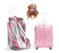 Bolsas plástico transparente extra grandes de 101 x 152 cm, 10 unidades, bolsas de plástico planas grandes, gruesas y duraderas, se aplican a edredones, maletas, juguetes