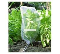 Bolsas Protección Fruta con Cordón, Paquete de 40 Bolsas de Malla for Frutas y Verduras (50 Unidades, Varios tamaños)(17x23cm)