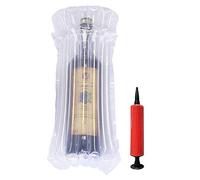 Bolsas protectoras de burbujas para botellas de vino con bomba, columna de aire inflable para embalaje y transporte seguro de botellas de vidrio en Airplane Cushioning, 10PCS