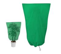 Bolsas protectoras para plantas, bolsas de tela para heladas, impermeables y cálidas, con cordón, para verduras, flores, jardín