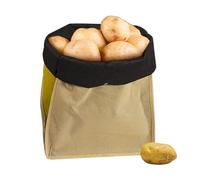 Bolsas Reutilizables - de ajo Transpirable - Bolsas Transpirables Lavables para Frutas y Verduras, Compras, gabinete, Viajes, Aperitivos, Almuerzo, sándwiches, comestibles, Amarillo