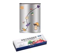 Bolsas reutilizables de aluminio laminado, bolsas reutilizables para alimentos | for Food Packaging Pantry Refrigerator Sandwich Snack Cookie Vegetable Fruit Meat Turkey