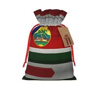 Bolsas reutilizables de lona con estampado de bandera de Hawái, varios tamaños para todas las ocasiones