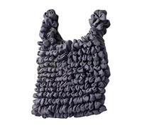 Bolsas reutilizables para comestibles, bolsa plegable de gran capacidad, organizador plegable con asa, capacidad de carga de 7 kg, 40 cm de profundidad, poliéster de alta densidad para tienda semanal