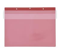 Bolsas rotulables con orificio para colgarlas formato apaisado DIN A5, con tapa protectora