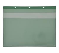 Bolsas rotulables con orificio para colgarlas formato apaisado DIN A5, con tapa protectora