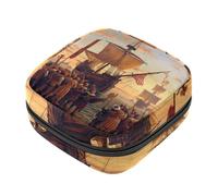 Bolsas sanitarias de almacenamiento de servilletas para mujer, bolsa de almohadilla menstrual de gran capacidad, Columbus Day-1478, bolsas para el período menstrual, bolsa de almacenamiento para