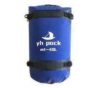 Bolsas Secas Impermeables - Saco De Equipo De Campamento, Mochila De Lona Al Aire Libre | Bolsa De Almacenamiento Seco Impermeable De 40L, Lona De Compresión En La Parte Del Rollo Para Aventu