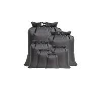 Bolsas secas para equipos al aire libre, paquete de 6 bolsas de almacenamiento finas de poliéster permanente, bolsas secas finas para mochileros, Black, One Size, Mass Beauty