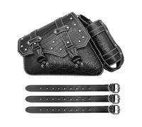 Bolsas Sillín Motocicleta Alforjas para Motocicleta Bolsas Basculante Bolsas Herramientas Laterales Bolsas Almacenamiento Cuero Sintético Impermeables Estándar para Calle Alforjas(CP-A)