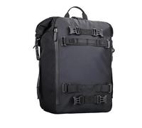 Bolsas Sillín Motocicleta Bolsa Universal para Asiento Trasero De Motocicleta 10/20/30 L para Equipaje Lateral De Sillín Mochila para Ciclismo Bolsa para Sillín Alforjas(20L Black)