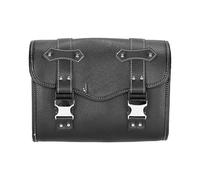 Bolsas Sillín Motocicleta para Rebel 250 300 500 1100 Alforja Lateral Motocicleta Bolsa De Herramientas Retro para Motocicleta Bolsa para Respaldo De Pasajero Alforjas(Size S Black)