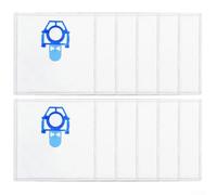 Bolsas sintéticas para aspiradora compatibles con Zelmer para Odyssey Protecto Meteor 2 Aeromaster Aeroplus Aerosystem Aquawelt Aquos Aquario Cobra Clarris Twix (paquete de 12)