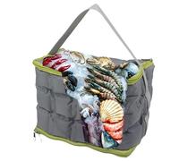 Bolsas térmicas aisladas | Almacenamiento de refrigeración Aislado para Helados, Gran Capacidad con Elementos refrigerantes Reutilizables, Correa, Mochila de Comida y Aislante para Bebidas