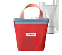 Bolsas tote de malla para playa Bolso de verano ligero, transpirable e | Bolsos con Cremallera para Viaje y Cosmética Para deportes al aire libre, natación, vacaciones, camping, viajes, g